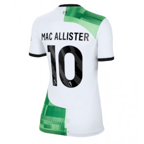 Liverpool Alexis Mac Allister #10 Replica Away Stadium Shirt for Women 2023-24 Short Sleeve